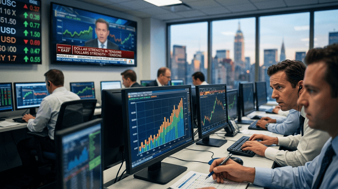 USD Surges on Safe-Haven Demand as Iran Talks Fuel Market Uncertainty