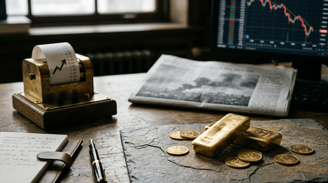 Gold Struggles at $4500 Support as Rates Rise and War Escalates