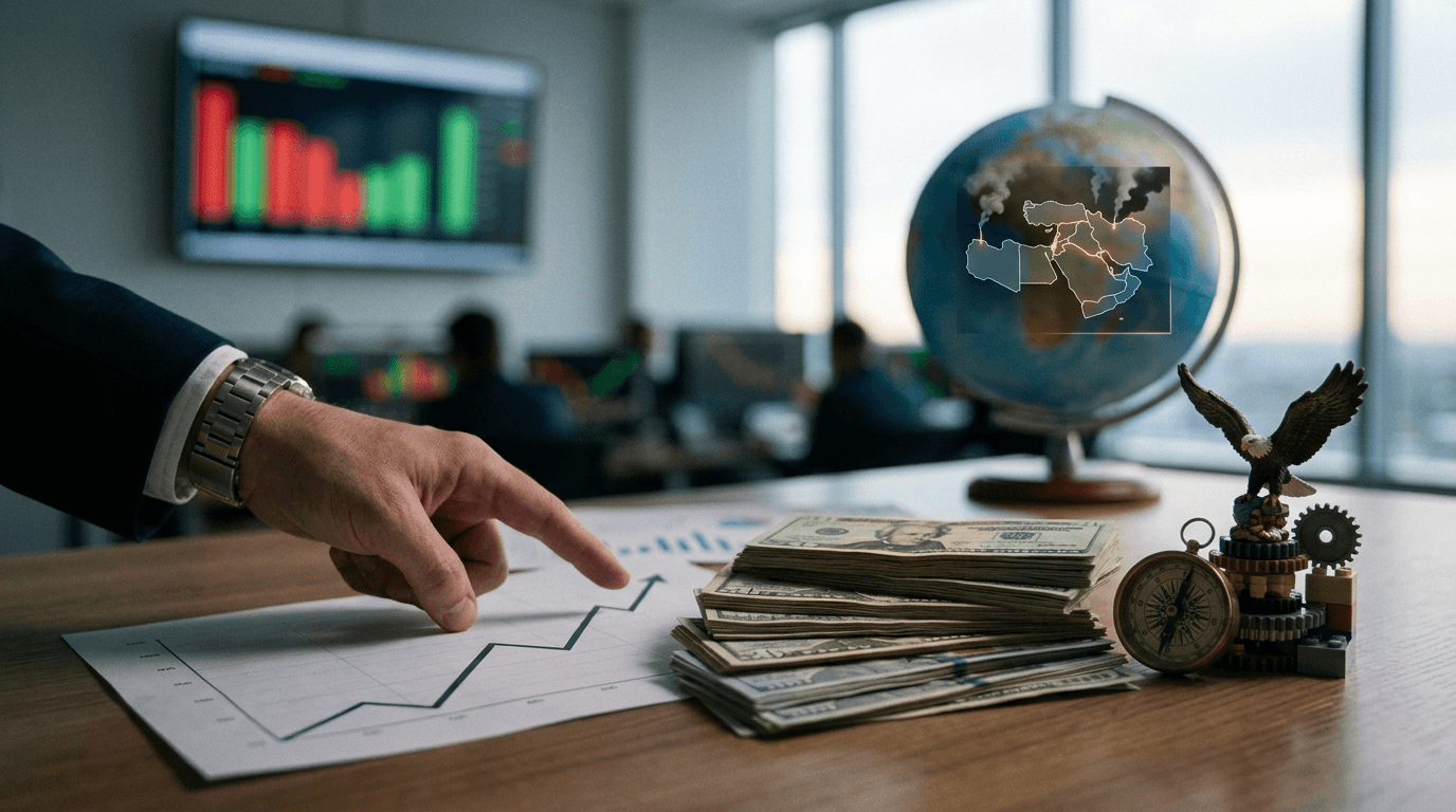 Dollar Index Nears 100 as Iran Crisis Sparks Safe-Haven Demand