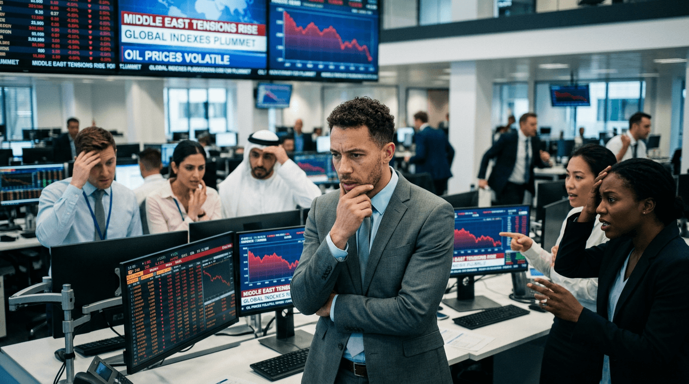 Middle East Conflict Escalation Spooks Global Stock Markets