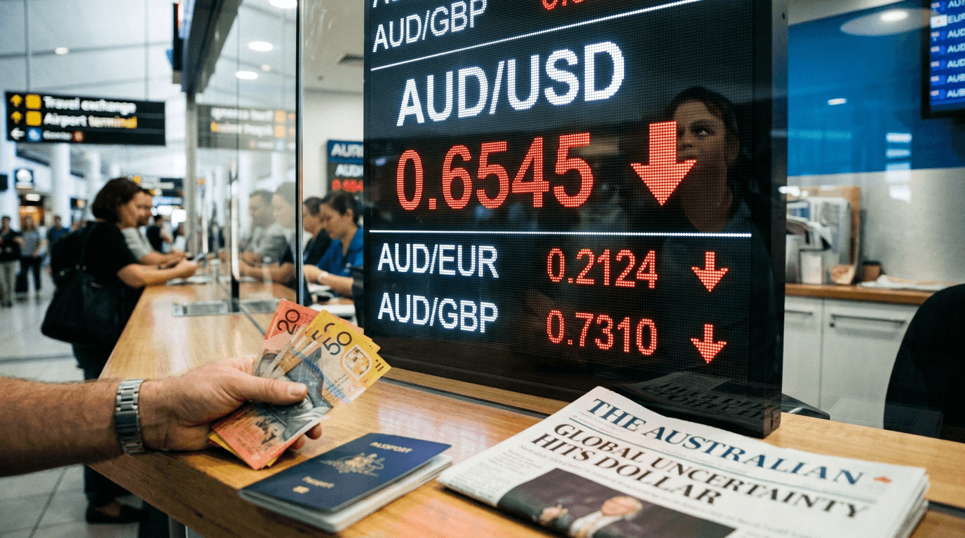 Australian Dollar Falls on US-Iran Peace Uncertainty