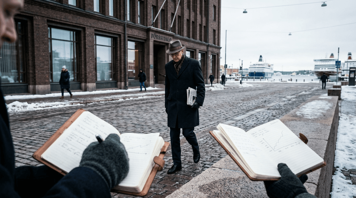 Finland's Economic Stagnation: February GDP Creeps Up by 0.1% Year-Over-Year