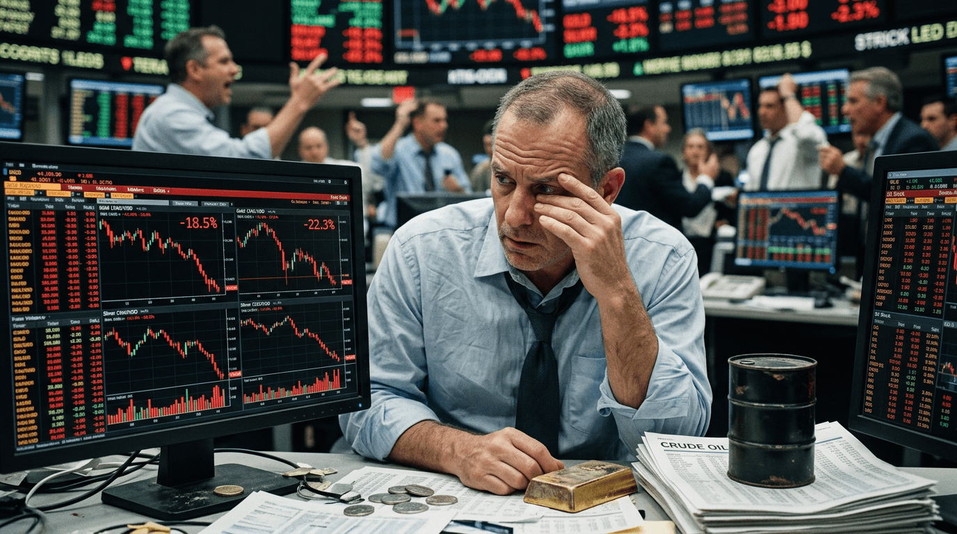 Gold and Silver Plummet 15-24% Amid Oil Shock: Unpacking the Unusual Market Dynamics