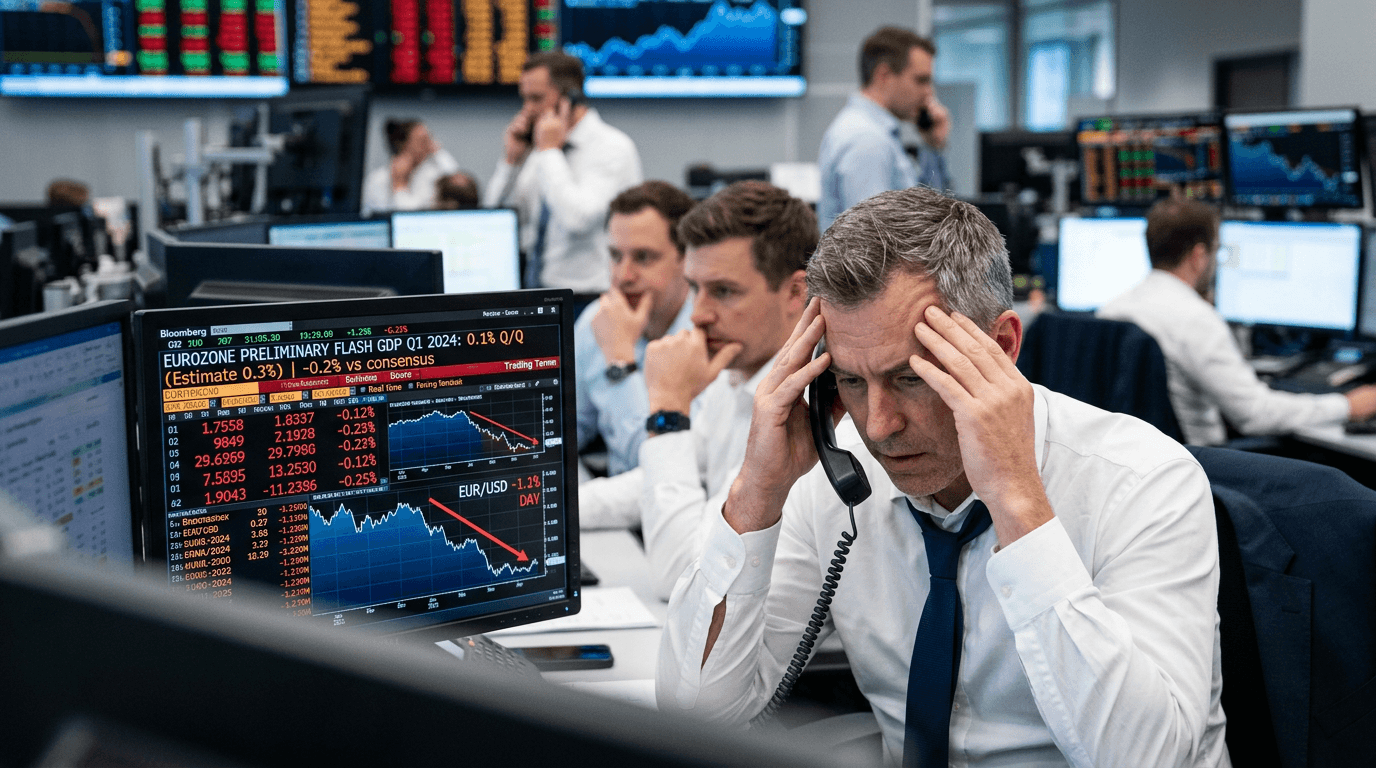 Eurozone GDP Falls Short at 0.0%: Market and Portfolio Implications