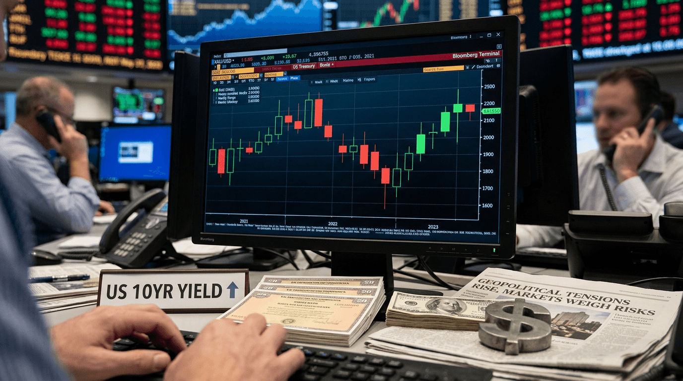 Navigating Gold's Battle: Weekly Hammer vs. Rising Rates