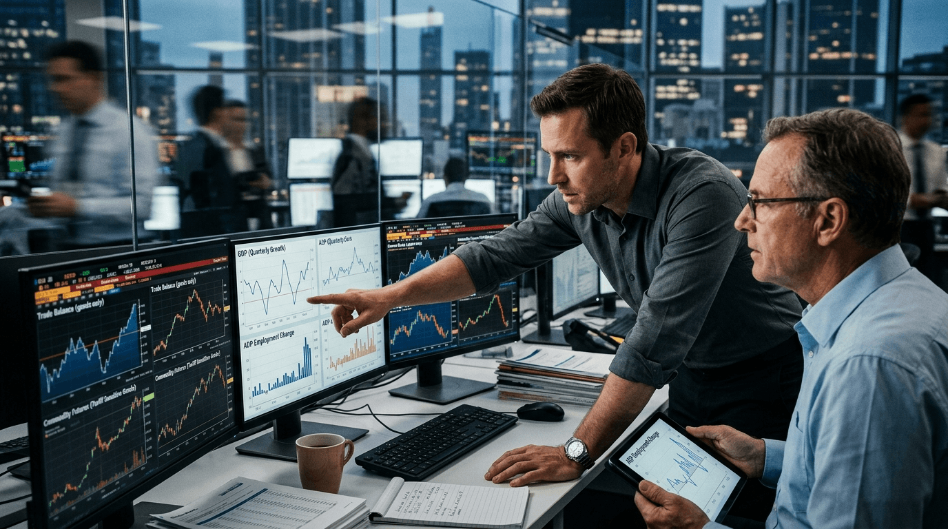 US Economic Data Signals Trade Rebalancing and Moderate Growth Ahead