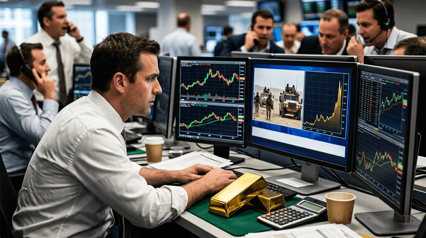 US Announces Ground Invasion of Iran, Boosting Gold Prices