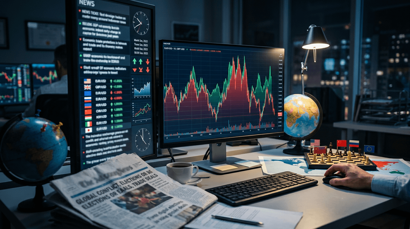 Geopolitical Headlines Fuel Weekly Forex Sentiment Swings