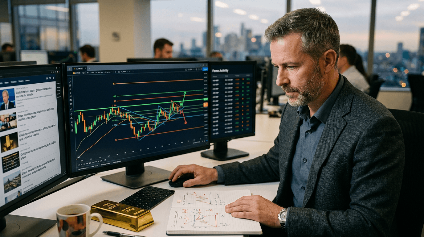 Gold XAUUSD Breakout Setup: Live Trading Signals During Forex Session