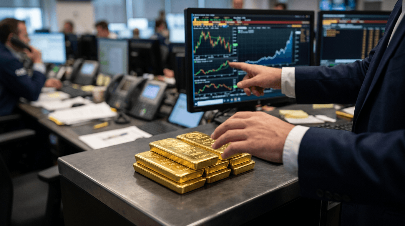 Gold Surges to Over $4,589/oz as Safe-Haven Demand Rises
