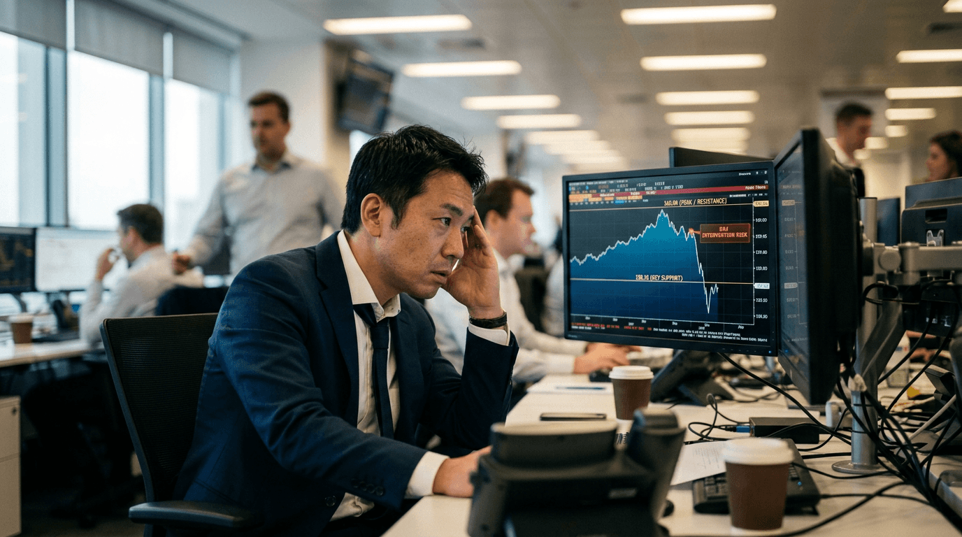 USD/JPY Retreats to 158.80: Navigating Intervention Risk and Political Uncertainty in FX Markets