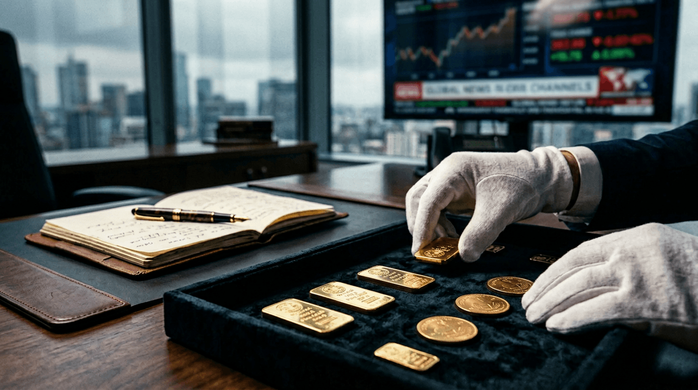 Gold's Paradox: Safe-Haven Demand Amidst Weekly Decline