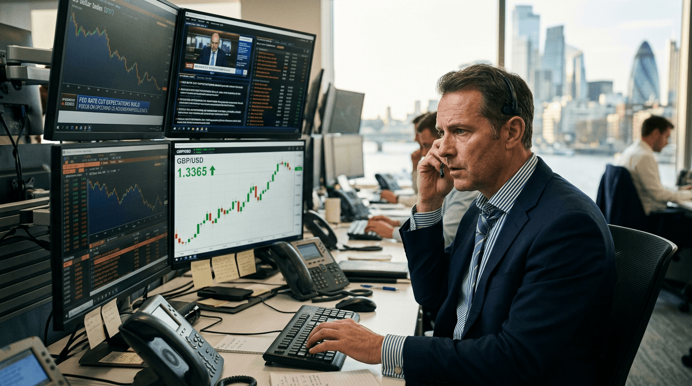 Pound Sterling Rallies to 1.3365 as Markets Await US NFP Impact