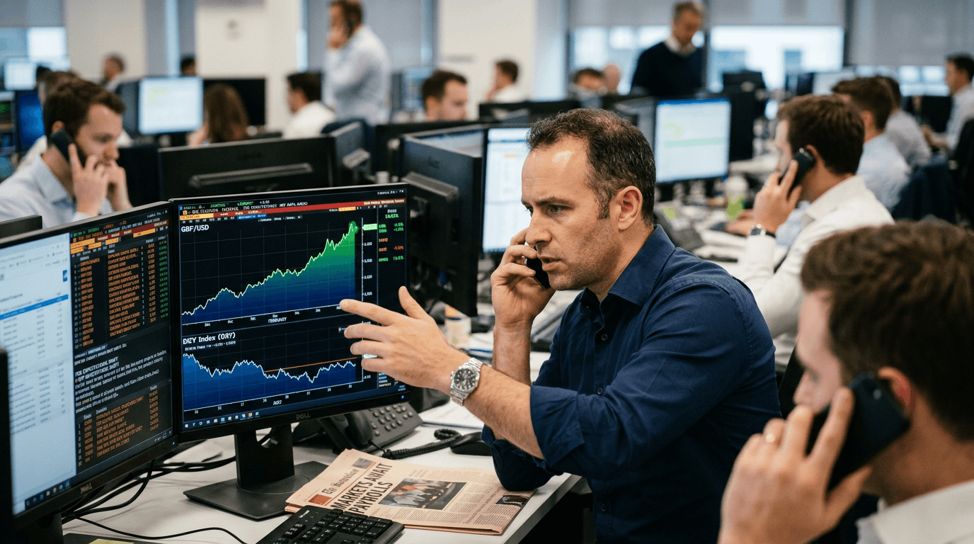 GBP/USD Rises Amid Anticipation of US Jobs Data