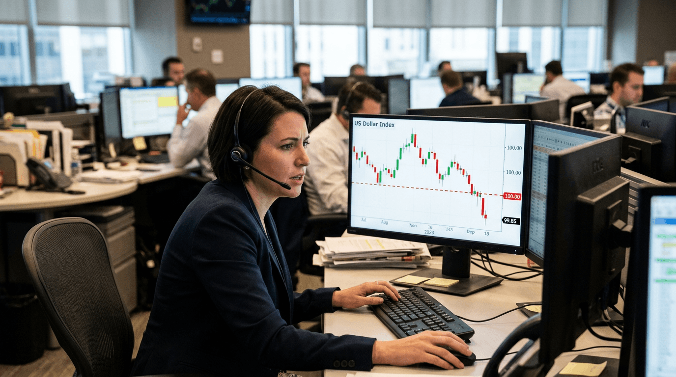 Dollar Index Dips Below 100: Key Takeaways for Traders