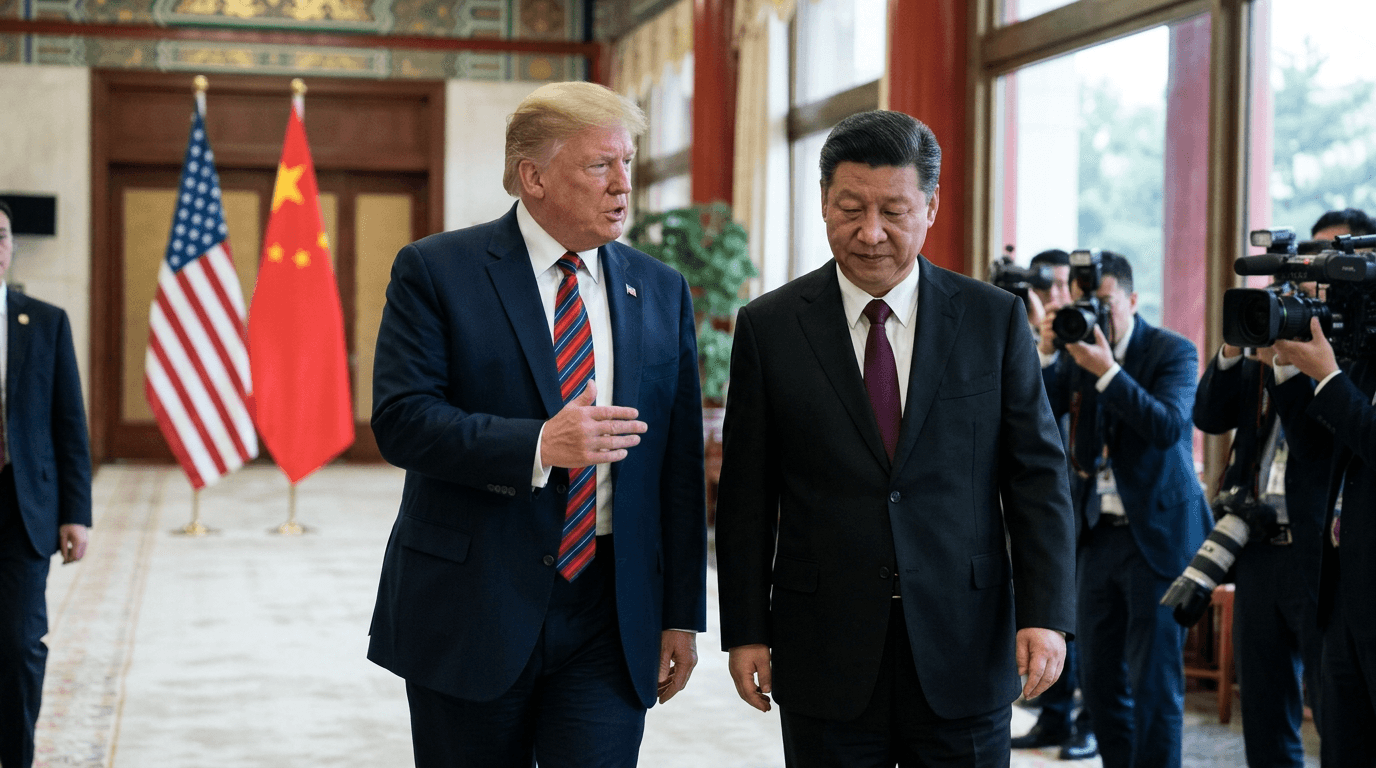 Trump's Beijing Visit: A Glimmer of Hope in the US-China Tariff Standoff?