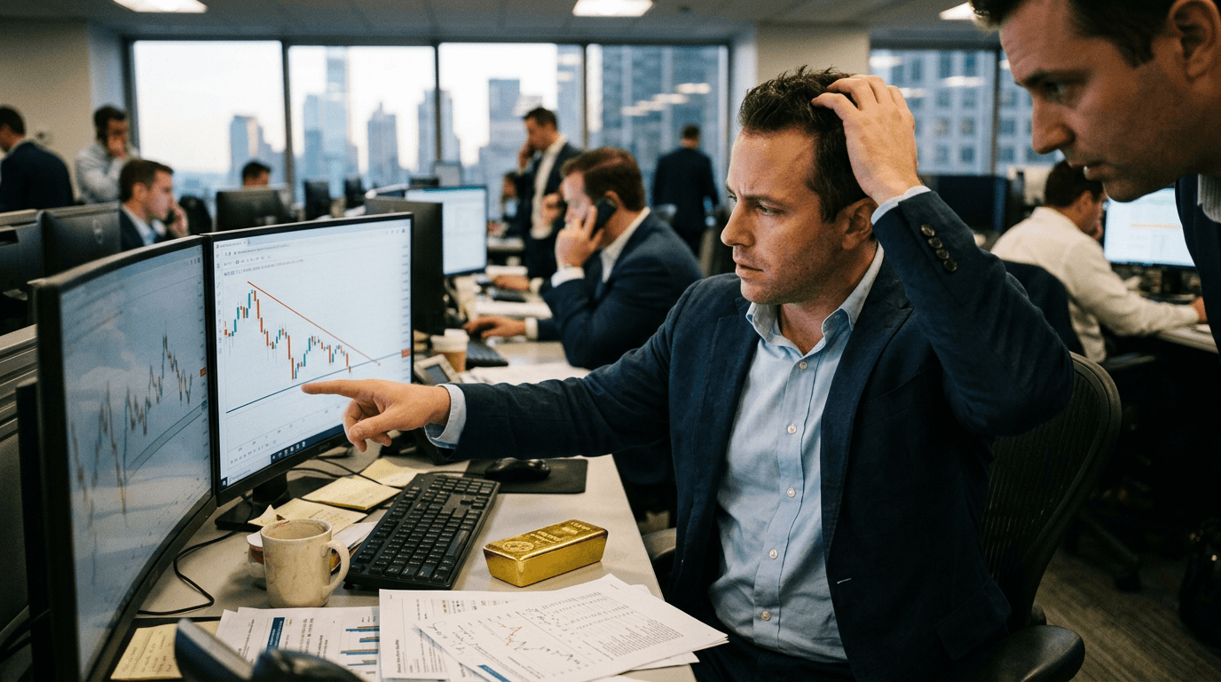 Gold Dips Below $4,700 as Traders Brace for Nonfarm Payroll Data