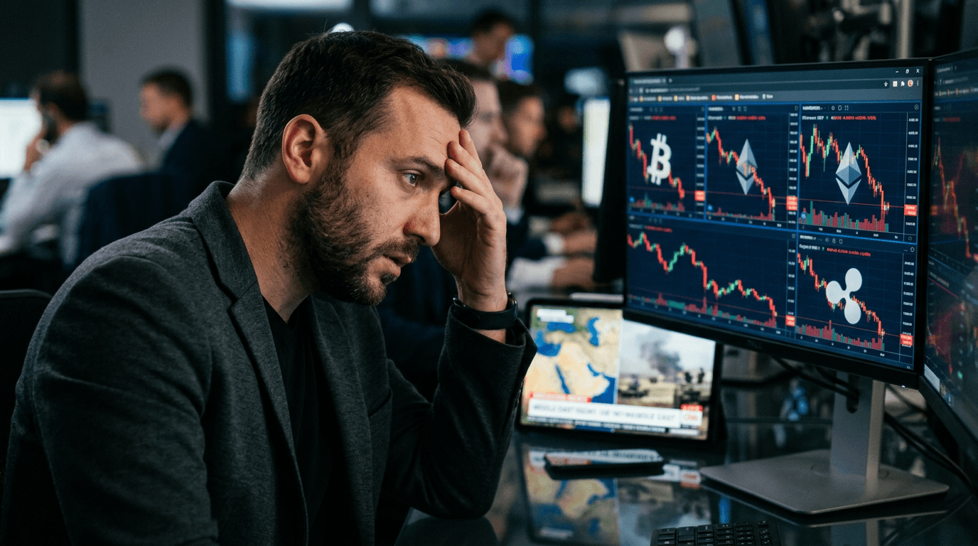 Bitcoin, Ethereum and Ripple Face Pressure Amid Iran Conflict