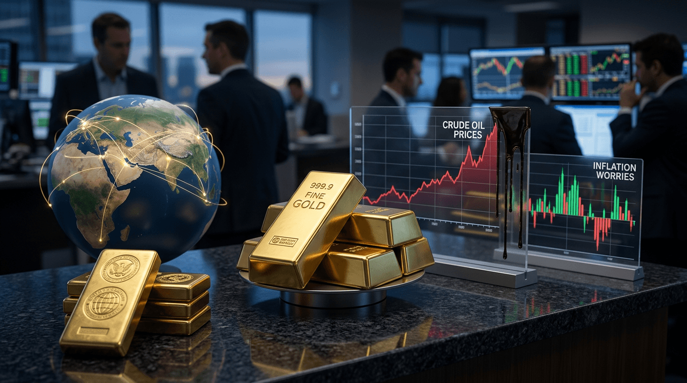 Gold's Safe Haven Appeal Clashes With Oil-Driven Inflation Pressures in 2026