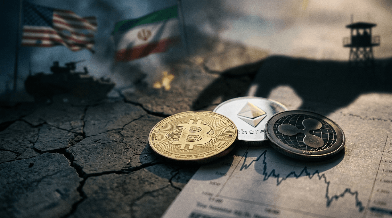 Bitcoin, Ethereum, and Ripple Face Risks as US-Iran War Extends