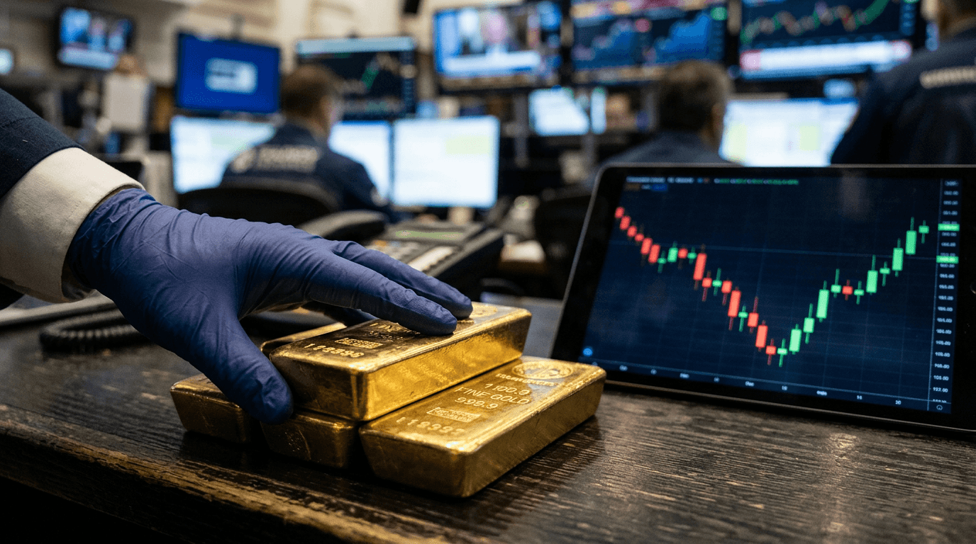 Gold Recovers on Safe-Haven Demand Despite Weekly Decline