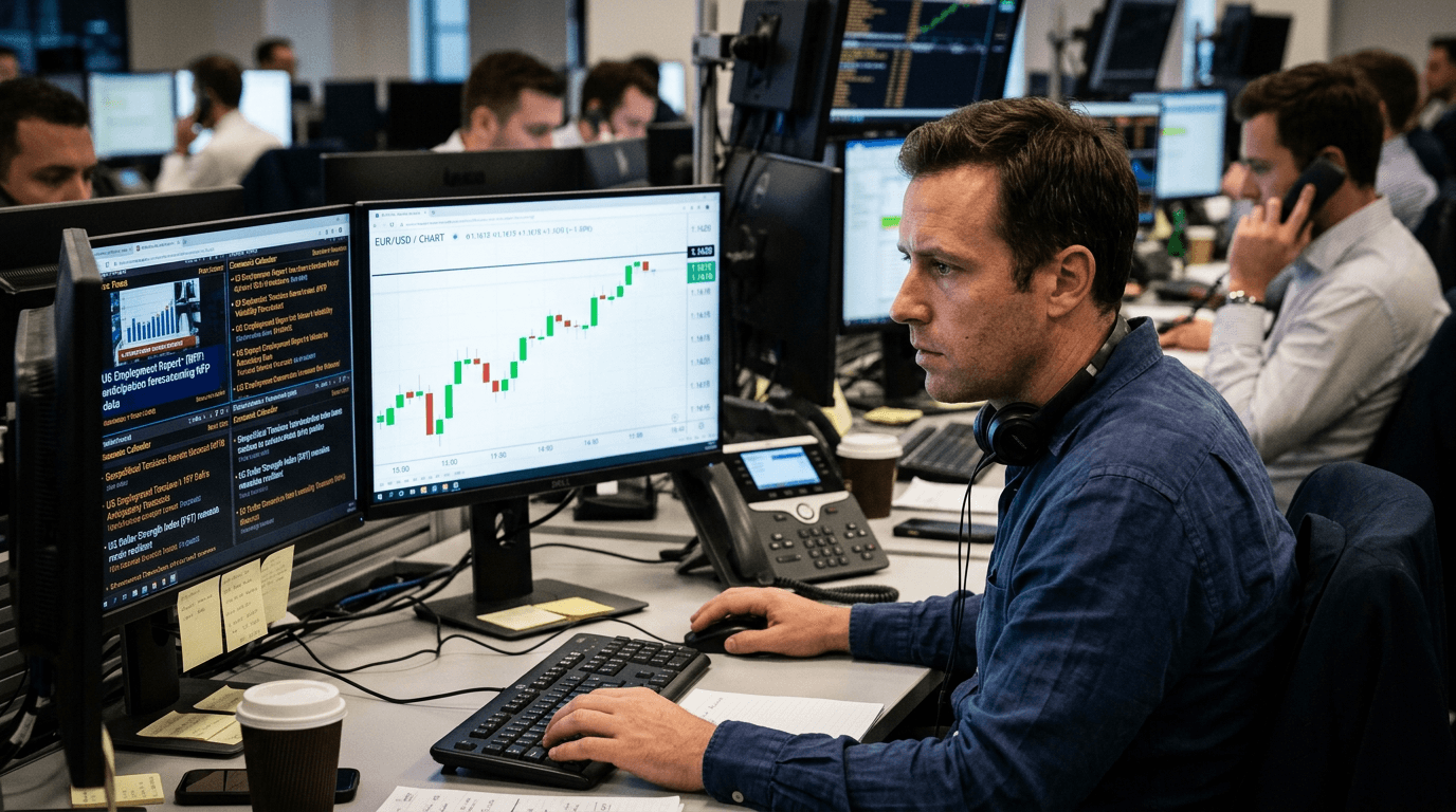 EUR/USD Rebounds to 1.1620 Ahead of Critical Nonfarm Payrolls Release