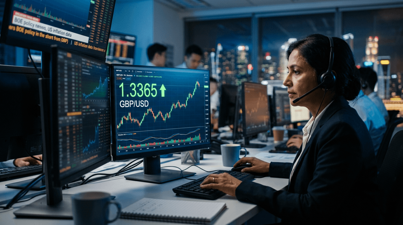 GBP/USD Approaches 1.3365 Ahead of Key US Jobs Report