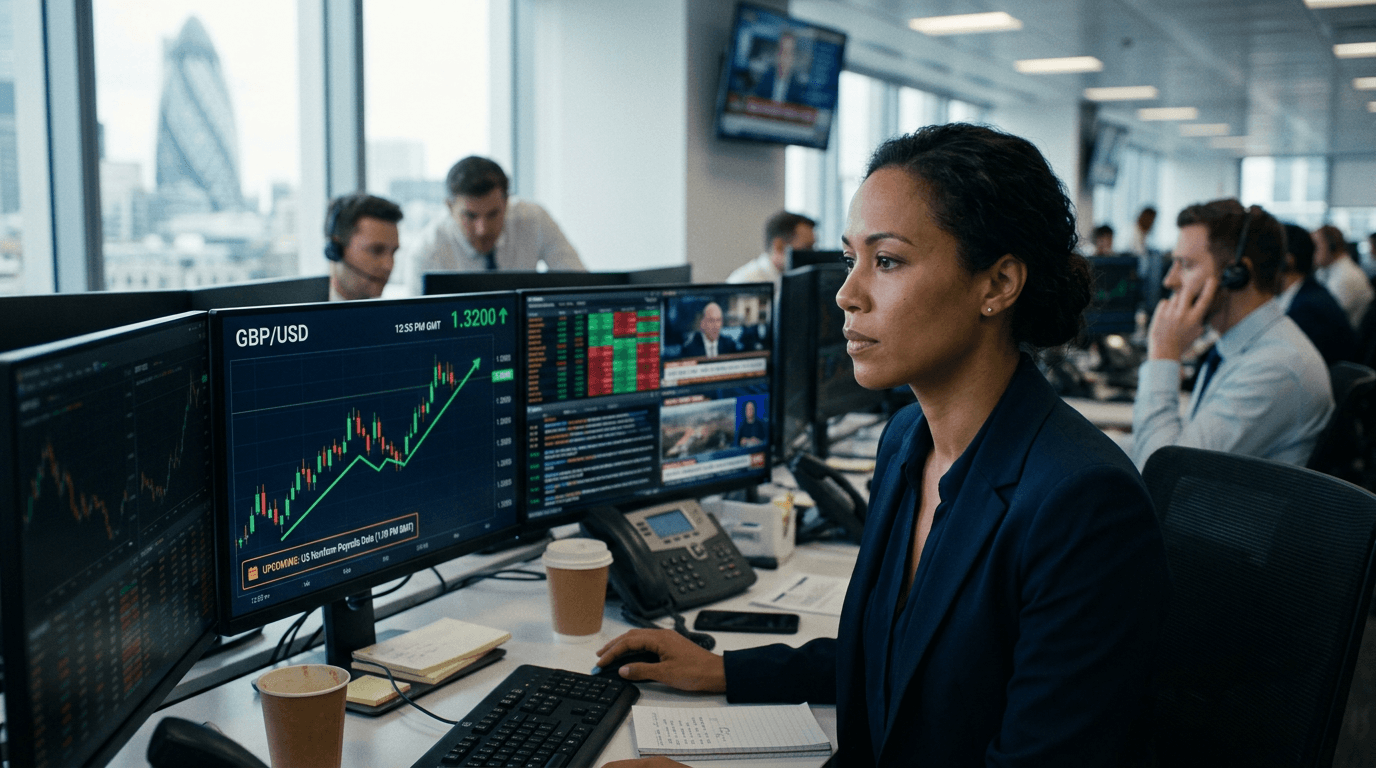 GBP/USD Regains 1.3200 Ahead of US Nonfarm Payrolls Data