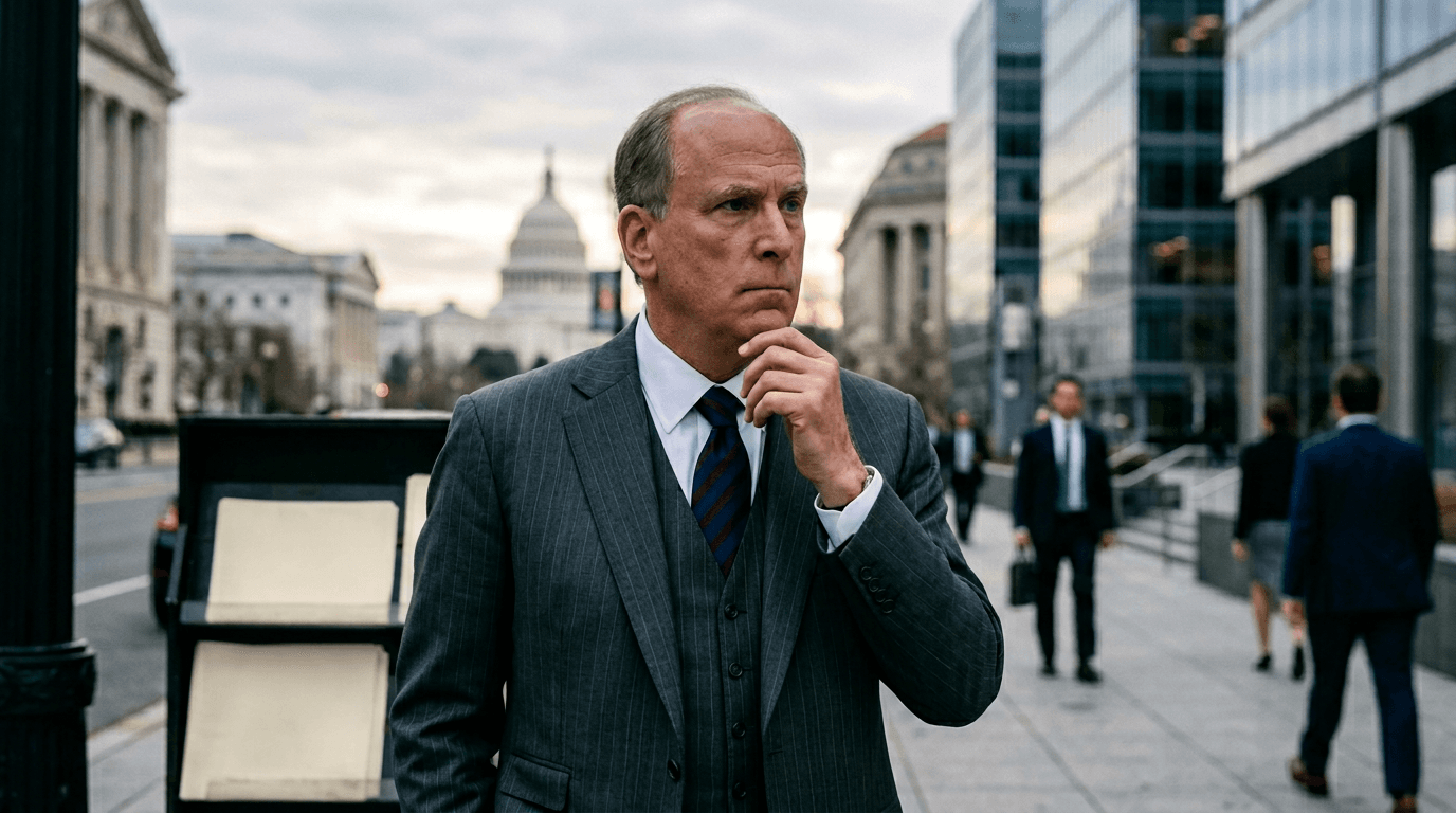 BlackRock CEO Larry Fink Sounds Alarm on Recession Risks Amid Trade and Geopolitical Tensions