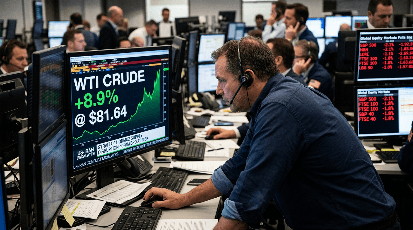 Oil Prices Skyrocket Amid US-Iran Tensions; Brent Crude Hits $85.85