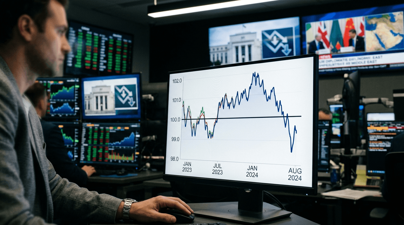 Dollar Index Dips Below 100: Strategic Implications for Traders