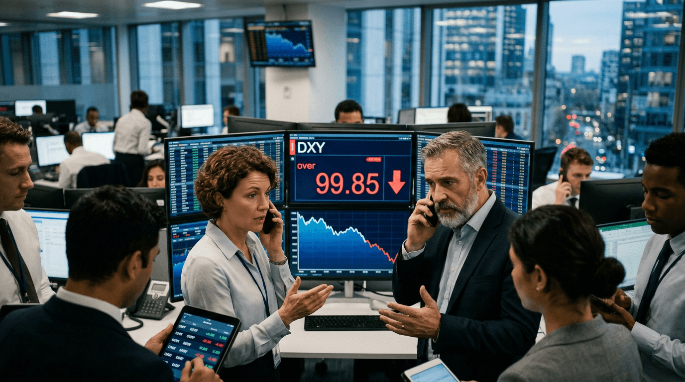 US Dollar Index Breaks Below 100 for First Time Since July 2023: What This Means Now