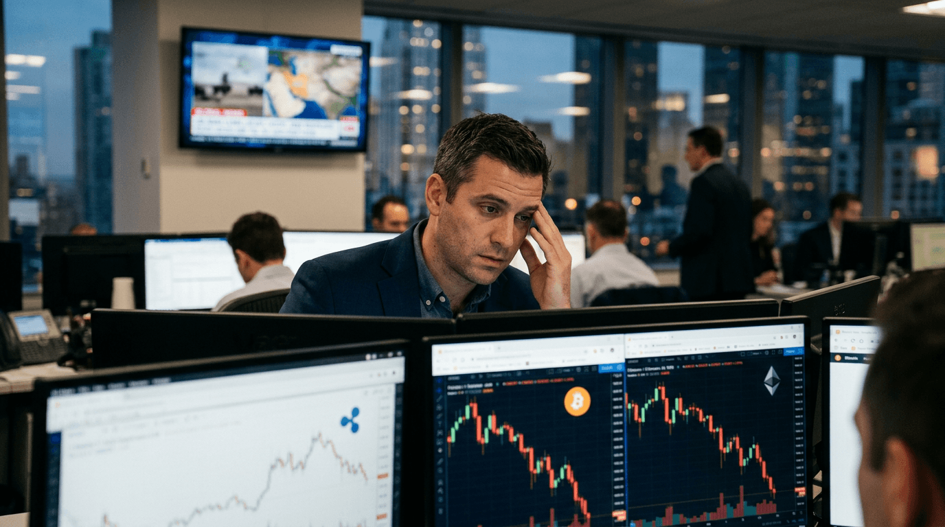 Crypto Majors Test Critical Supports as Geopolitical Tensions Deepen