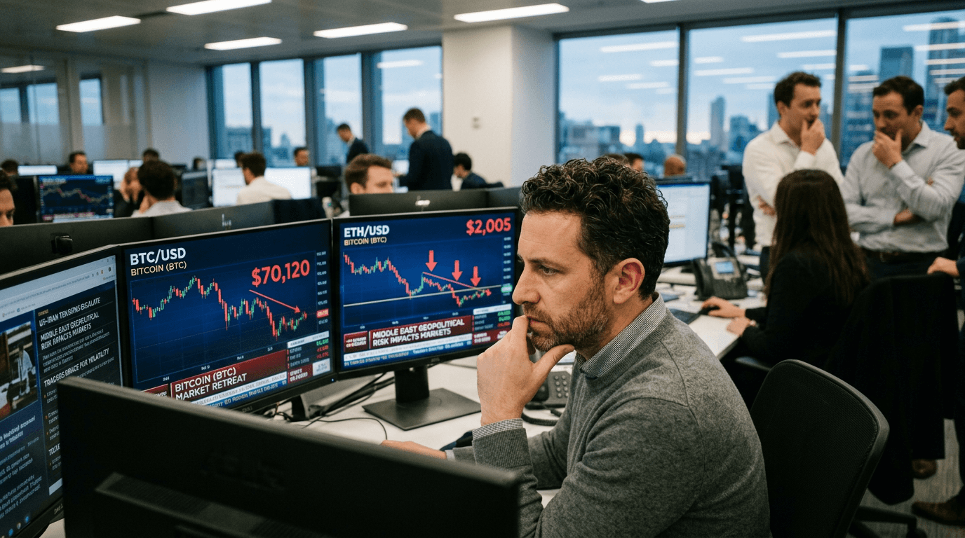 Bitcoin and Crypto Face 2-3% Pullback as Geopolitical Tensions Test Key Supports