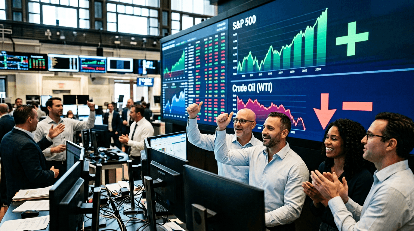 S&P 500 Surges 2.5% as U.S.-Iran Ceasefire Brings Market Relief