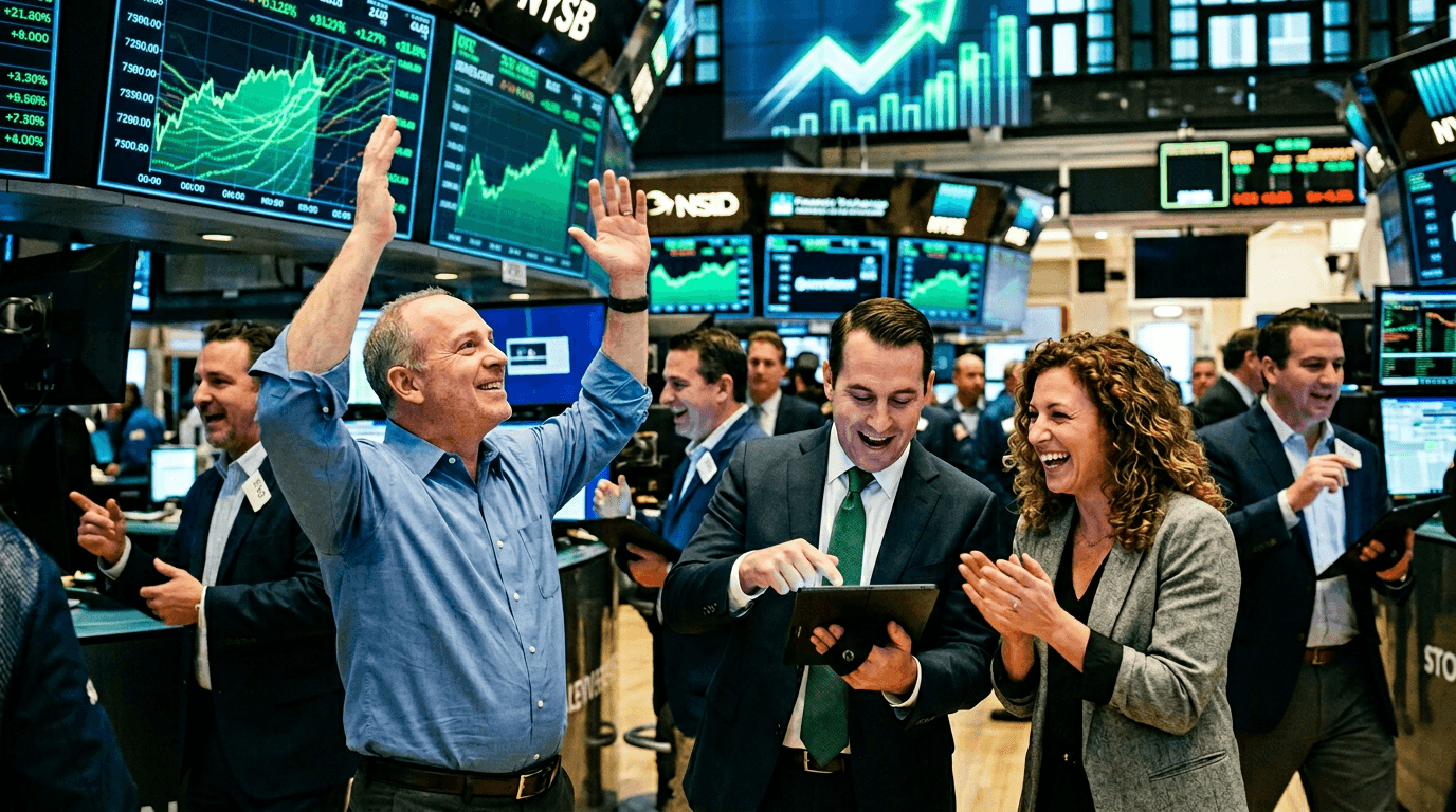 S&P 500 Jumps on US-Iran Ceasefire Announcement