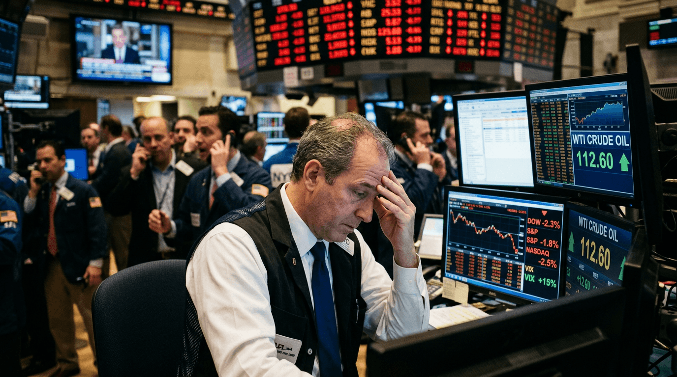 Oil Surges to $112 as Equities Tumble: How Geopolitical Risk is Reshaping Markets