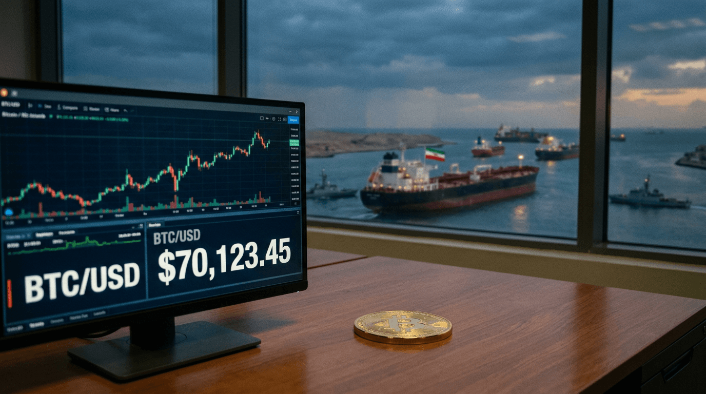Bitcoin Holds Above $70,000 Despite Strait of Hormuz Closure Risks