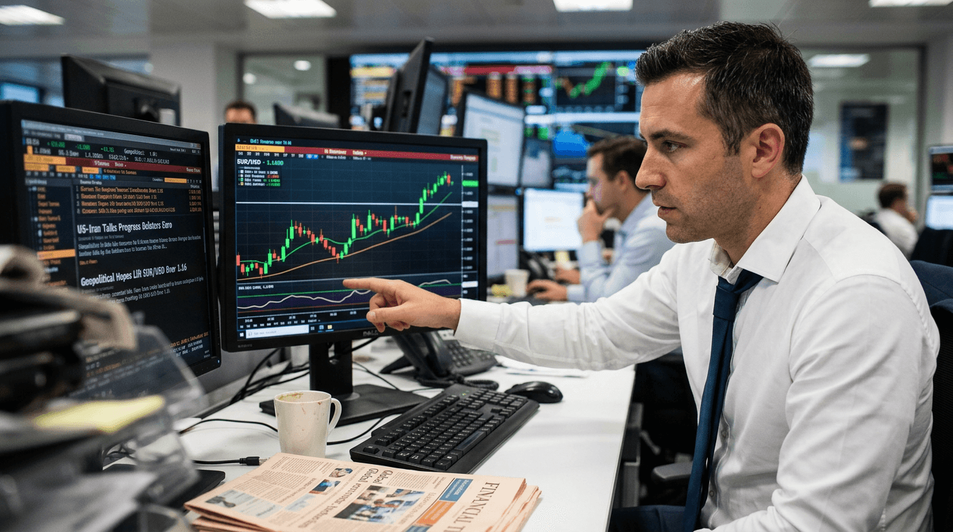 EUR/USD Surges Past 1.1600 on US-Iran Diplomatic Optimism