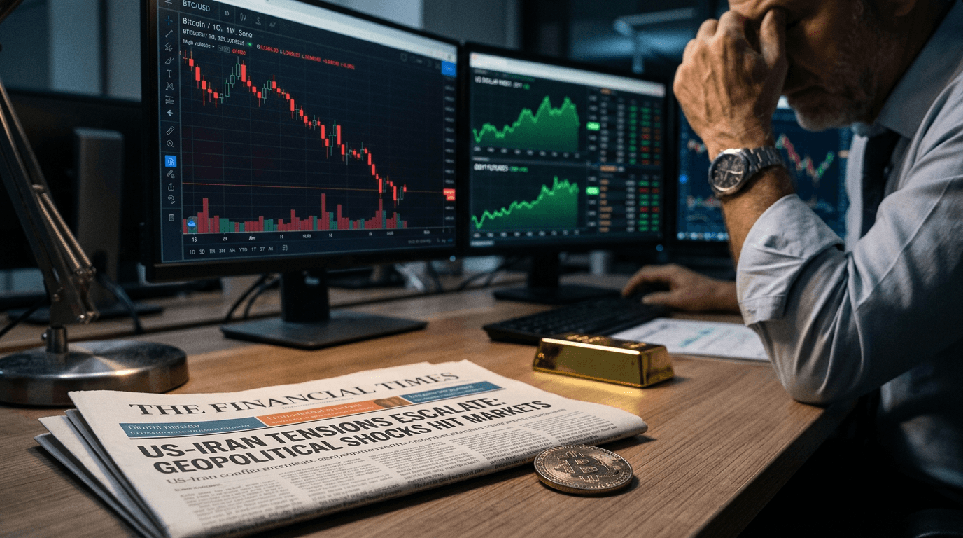 Crypto Under Pressure: Bitcoin, Ethereum, and Ripple Battle US-Iran Tensions