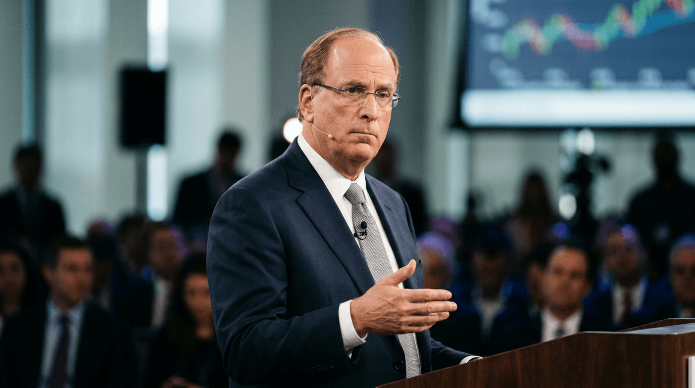 BlackRock CEO Fink Warns Global Recession Risk From Middle East Oil Crisis