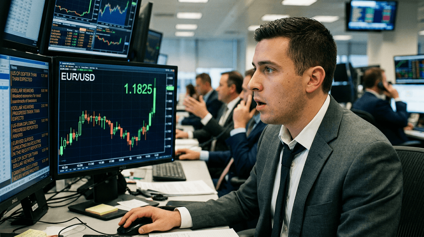 EUR/USD Rebounds Above 1.1800: Technical Breakout and Dollar Weakness Propel Euro Higher