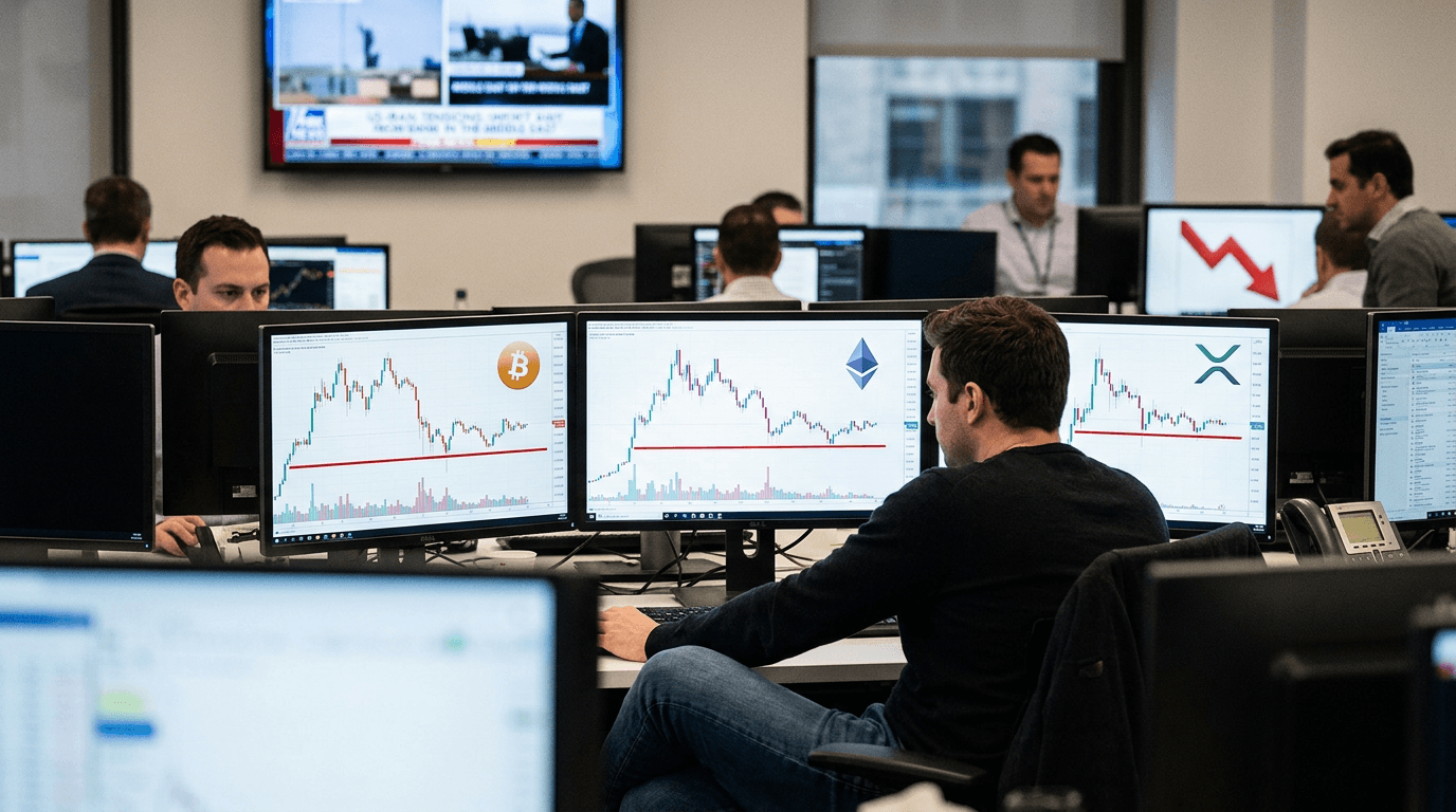 Crypto Majors Retreat 2% as Geopolitical Tensions Influence Market Sentiment