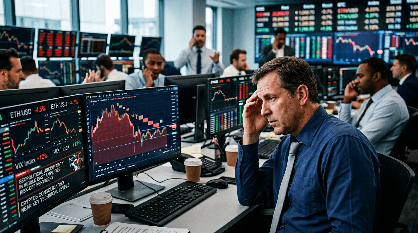 Bitcoin, Ethereum, and Ripple Pull Back 2% Near Critical Support Levels