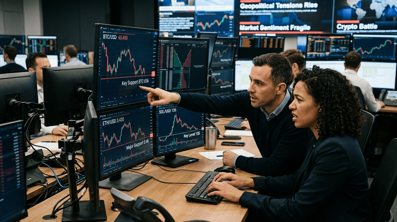 Bitcoin, Ethereum, and Ripple Face Critical Test at Major Support Levels