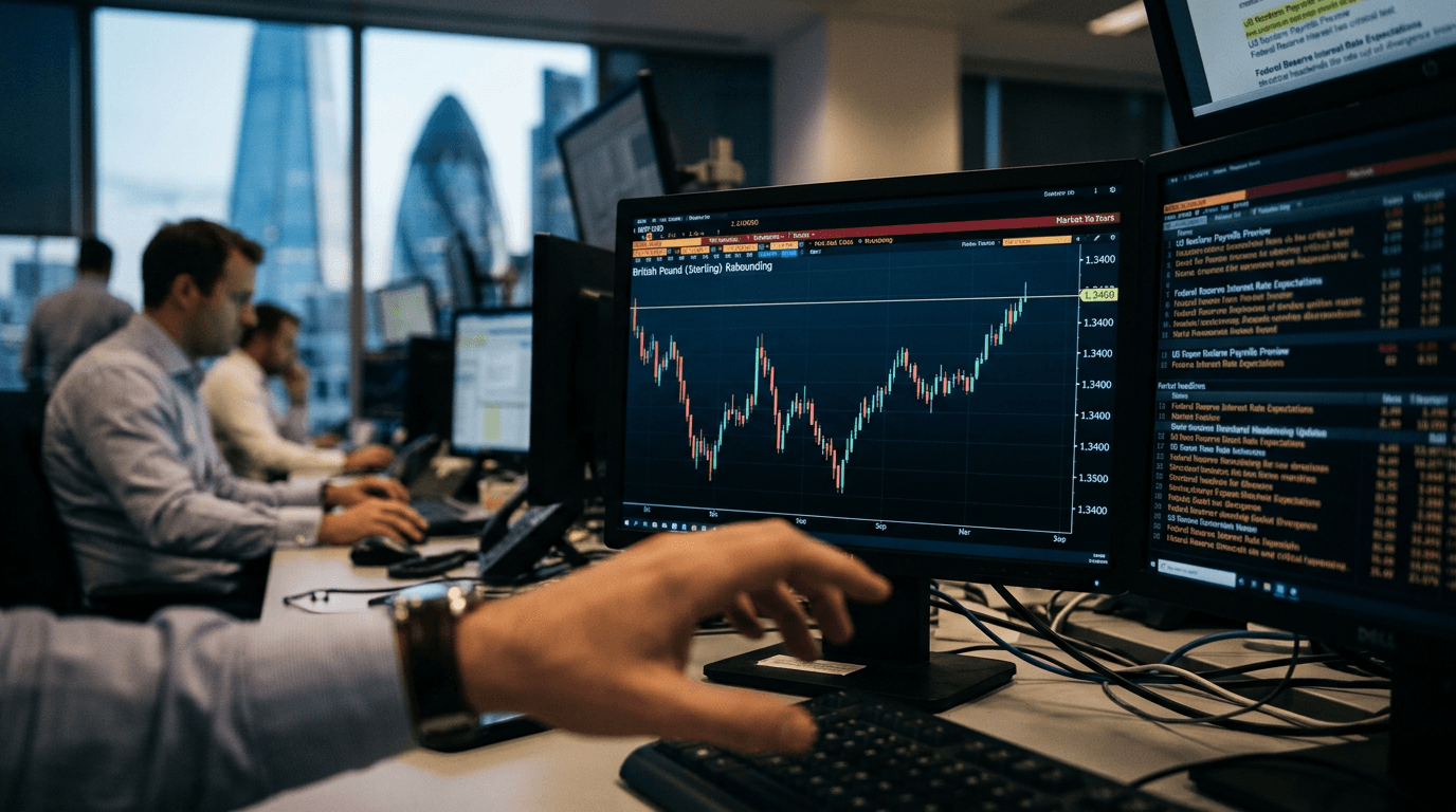 GBP/USD at Critical Juncture: 1.3400 Rebound Ahead of Pivotal US Jobs Report