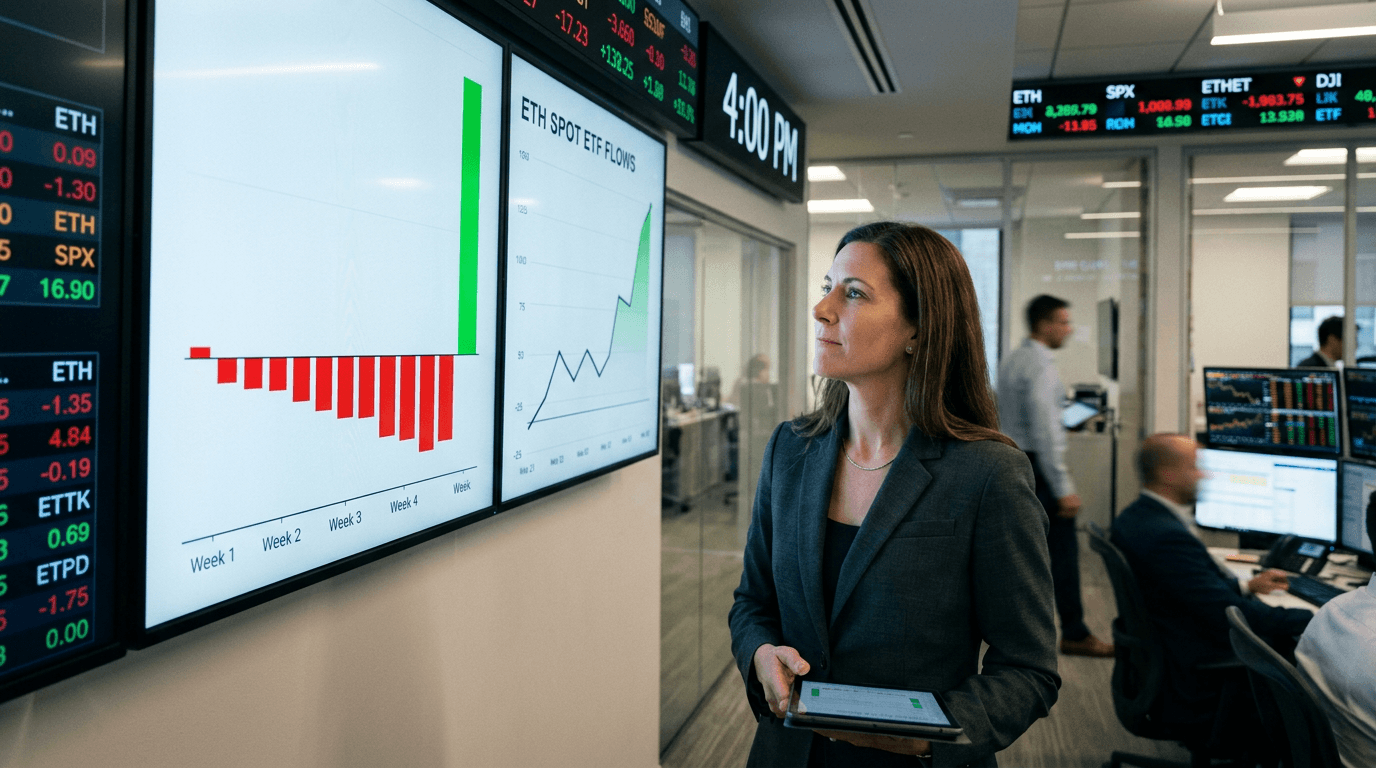 Ethereum ETFs Record $169M Inflows: What Institutional Capital Rotation Means for Traders