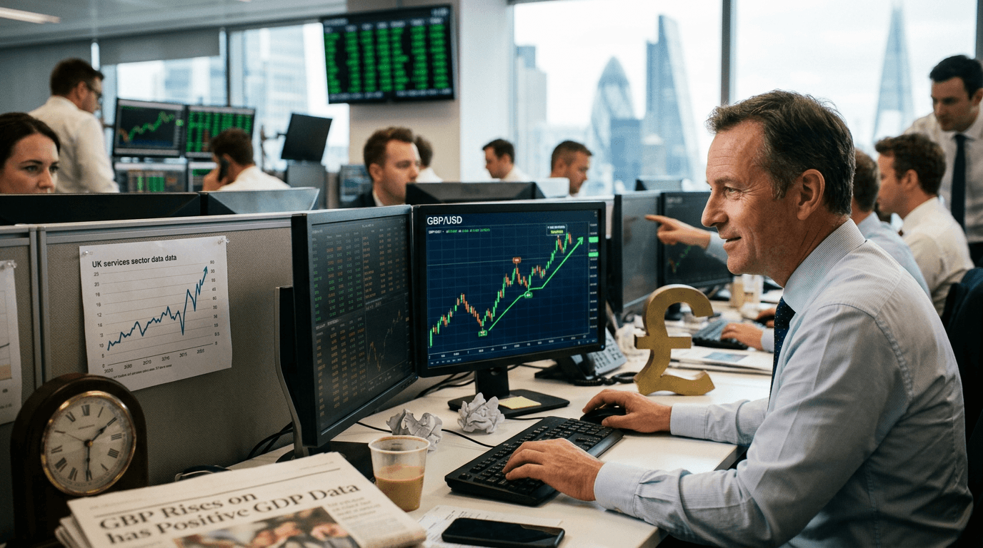 UK GDP Exceeds Expectations, Strengthening GBP/USD