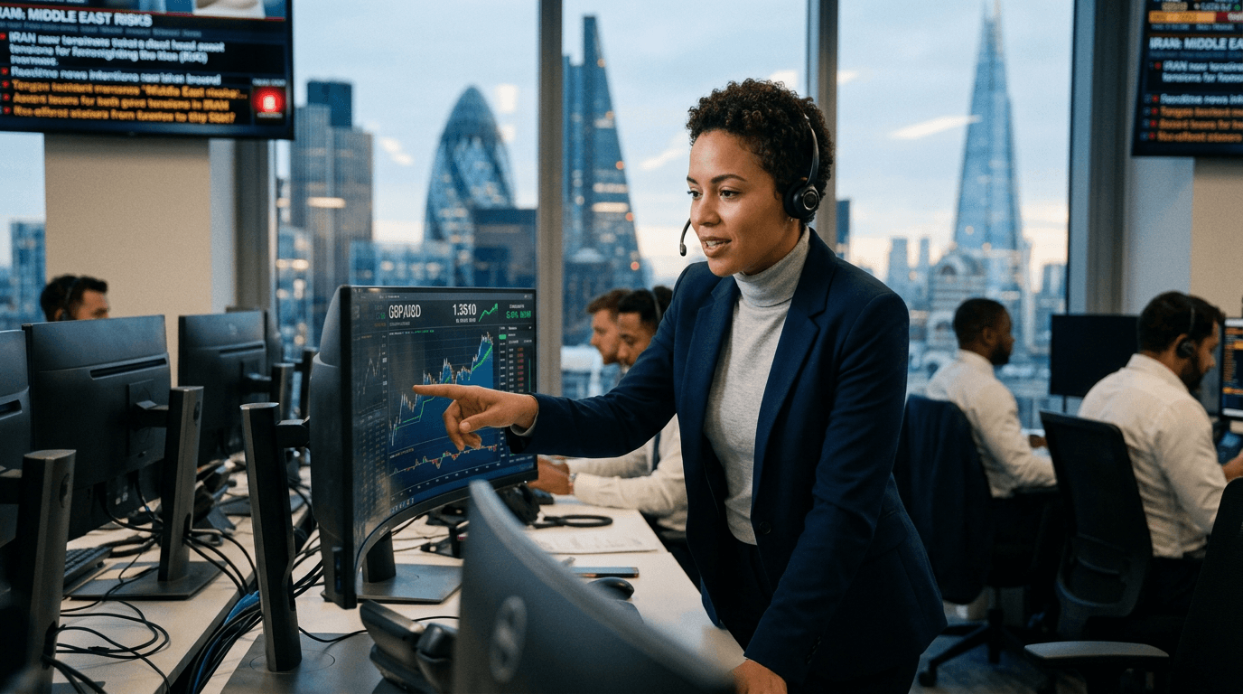 UK GDP Surprises Boost Sterling as Geopolitical Risks Cloud Outlook