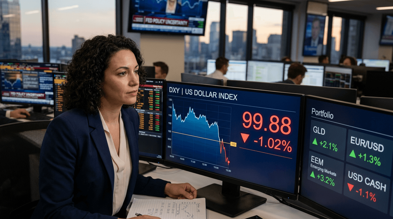 Dollar Breaks Below 100: What Market Turbulence Means for Traders